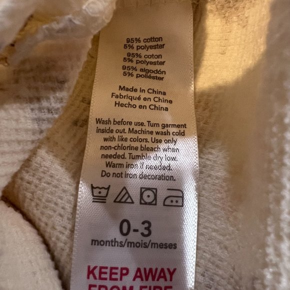 Elegant Rene' Rofe' Baby Romper 3 Months - Picture 4 of 6